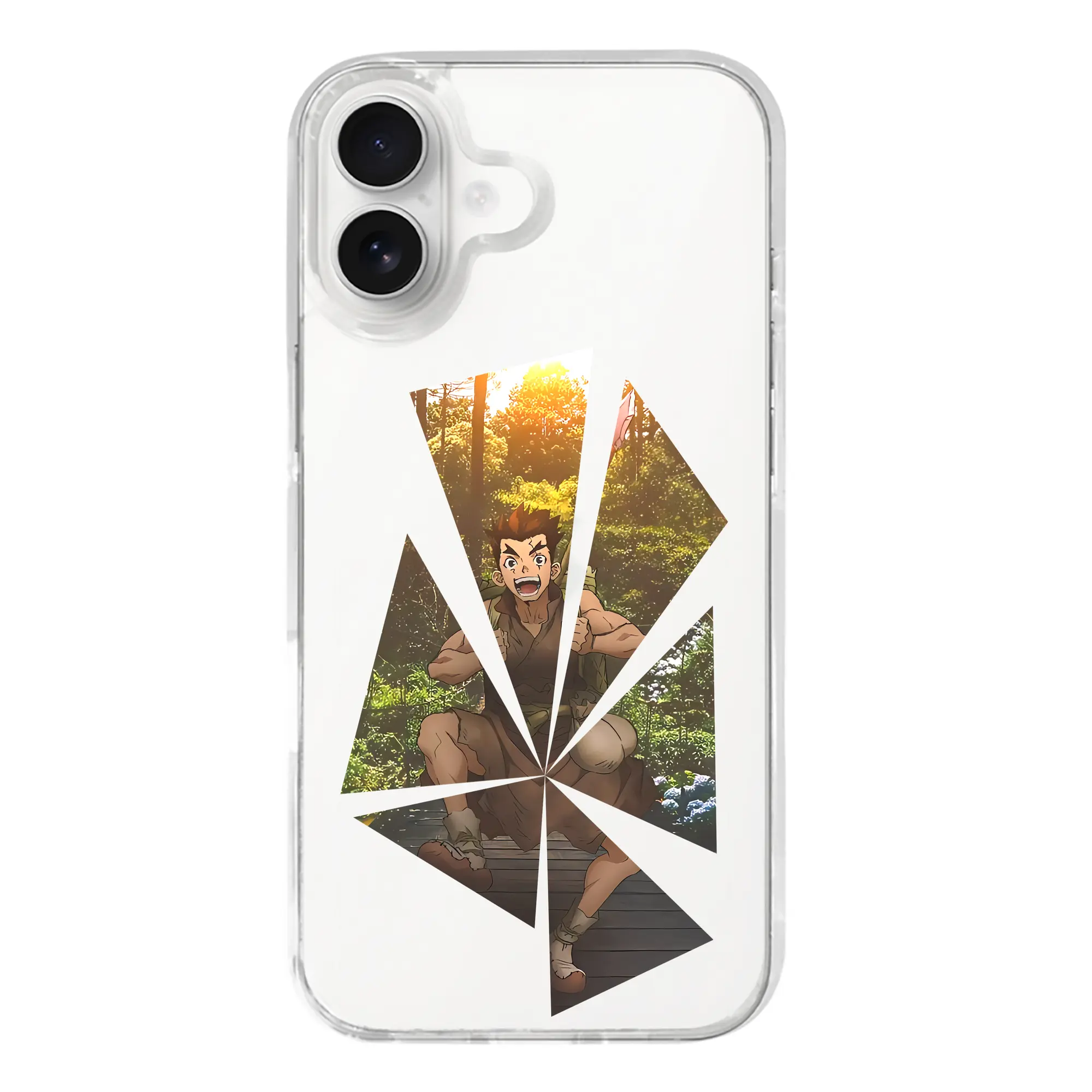 ドクターストーン グッズ,大木大樹 - iPhone 17シリーズ 透明スマホケース – 薄型・耐衝撃・精密フィット保護カバー